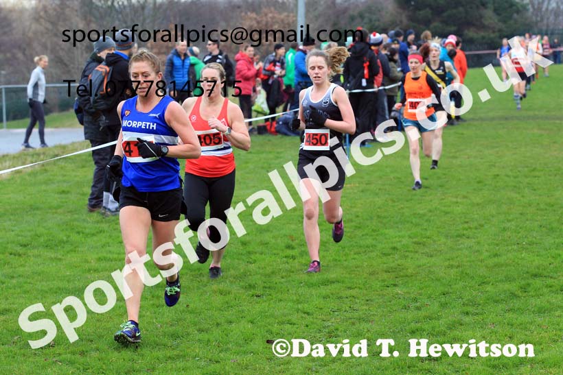 Senior Women and Masters Womens 2022 Birtley Cross Country Relays. Photo: David T. Hewitson/Sports for All Pics